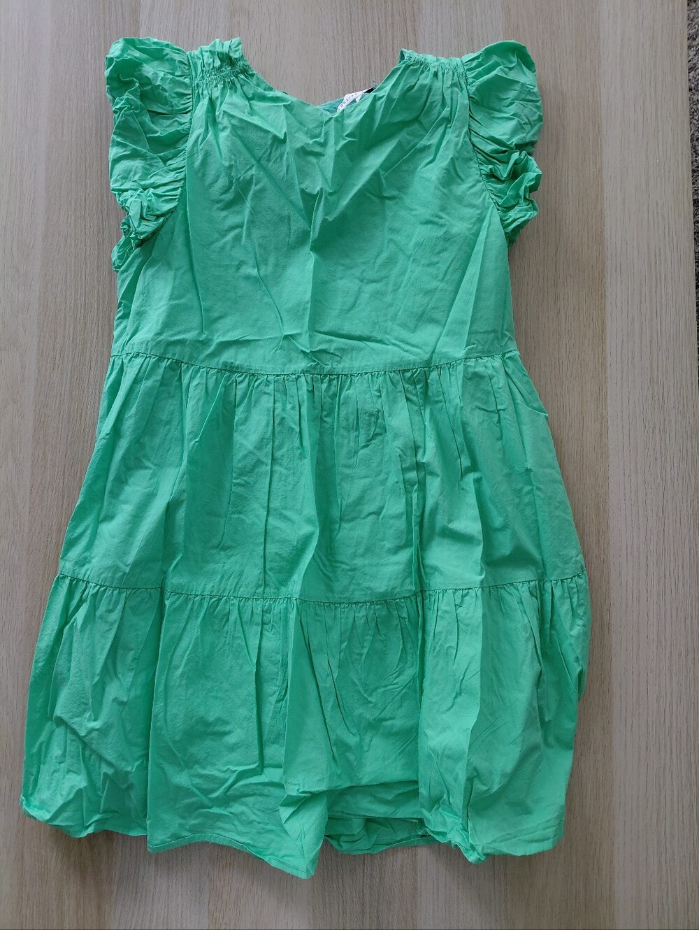 English Factory Green Dress Sz M